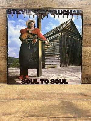 Stevie Ray Vaughan - Soul to Soul Vinyl LP Epic FE 40036 1985 Foto 1 de 4