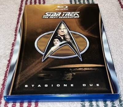 Star Trek The Next Generation Season 2 Blu-ray 5-Disc Set + Slipcover 2012 - Image 1 of 4