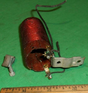 Philco 20 Funkantenne (1. RF) Trafo sauber! (gute Wicklungen) mit Schraube - Bild 1 von 4