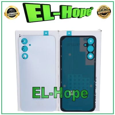 COPRI BATTERIA ORIGINALE SAMSUNG GALAXY A05S SM-A057 SCOCCA POSTERIORE ARGENTO - Immagine 1 di 2