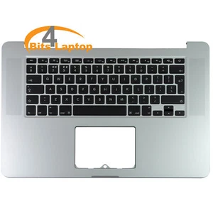 MacBook Pro 15" A1398 TopCase Palmrest & UK Keyboard EMC 2512 2673 Mid 2012 E:13 - Picture 1 of 2