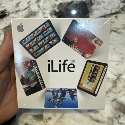 Apple iLife '08 RETAIL MB015Z/A MAC Software iPhoto iMovie DVD NEW Sealed - Image 1 of 3