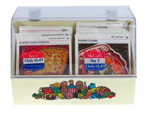 McCalls Great American Recipe Card Collection Index Box 1974 New Not Complete - Picture 1 of 12