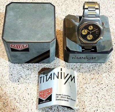 Cronógrafo Automático Vintage TAG Heuer Titanio y Oro 18K Referencia 125.206 Foto 1 de 4