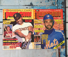 Lot of 2 Vintage Baseball Card Price Guide Monthly September KP 1989