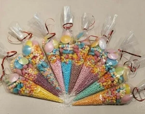 Pre-Filled Party Millions JUMBO Mix Vegetarian/Vegan Sweet Cones Christmas,Party - Picture 1 of 2