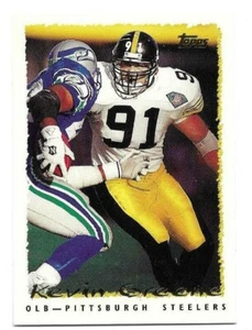 CARTOLINA KEVIN GREENE 1995 TOPPS QUASI NUOVA + CONDIZIONI - Foto 1 di 2