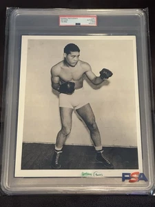 1930’s Joe Louis PSA Type 1 Boxing Photo Fight Pose Rare Ring Magazine Archive - Picture 1 of 3