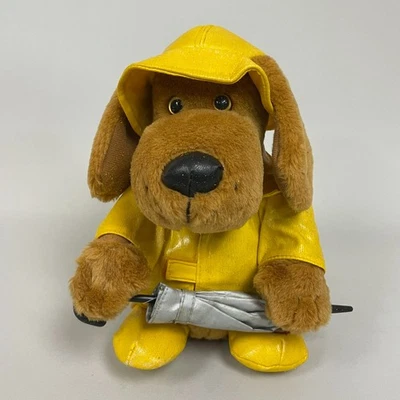 Vintage Beverly Hills Singing In The Rain Soft Plush Dog Dancing Musical Toy - Image 1 of 4