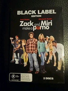 Zack and Miri Make A Porno DVD - Black Label Edition (Region 4, 2008) - Picture 1 of 3