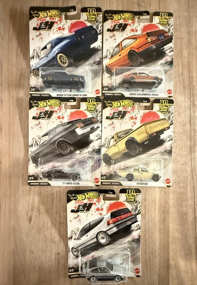 2025 Hot Wheels Car Culture 10th Anniversary 🌸Japan Historics 5🌸 - Image 1 of 1