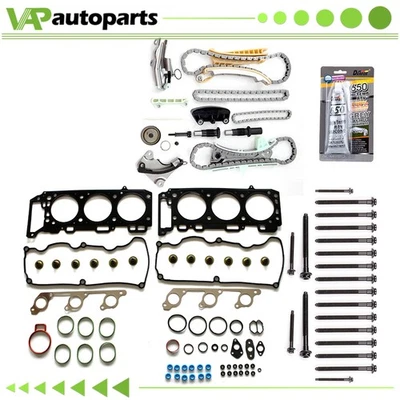 Juego de pernos de junta de culata para Ford Ranger 2001 2002 2003 kit de cadena de distribución 4,0 L Foto 1 de 4