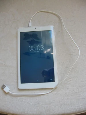 Telekom Puls Tablet Wireless weiß 8 Zoll 16 GB plus 16 GB Speicherkarte g. Zust. - Bild 1 von 4