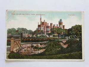 Park House, Saltwell Park, Gateshead, Tyne and Wear, Old Postcard 1900s - Picture 1 of 2