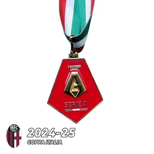 2024-25 Coppa Italia Bologna FC 1909 Football championship medal metal medal - Imagen 1 de 1