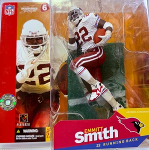 Emmitt Smith Arizona Cardinals Figure - McFarlane NFL Series 6 - NIB - Picture 1 of 6