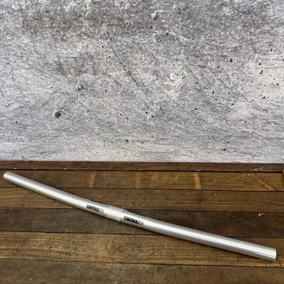 Vintage ControlTech Silver Mountain Bike Handlebar NOS 25.4 Aluminum 90s MTB - Image 1 of 4