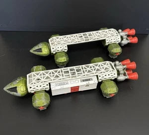 Dinky Toys 1974 Eagle Transporter x2 #359 Space 1999 Series Diecast Vintage - Picture 1 of 16