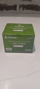 300 tiras reactivas de glucosa en sangre con extracción AUVON DS-W fecha de caducidad 21/01/2026 - Imagen 1 de 6