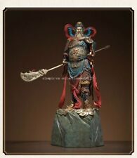 26'' bronze pure handmade Crafts home feng shui wealth dragon Guan Gong Guan Yu