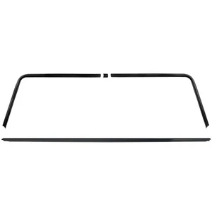 1966 1967 Chevelle Roof Headliner Molding Seal Front + Rear 4 PCS Set Plastic - Picture 1 of 7