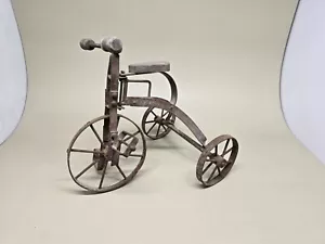Vintage Toy Tricycle - Doll Size - Rustic - Picture 1 of 17
