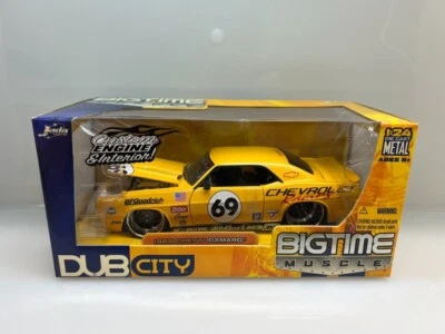Chevy Camaro 1969 Jada 1/24 Dub City Big Time Muscle Foto 1 de 2