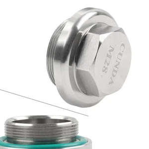 M28*1mm Engine Magnetic Oil Drain Plug For Aprilia VESPA PIAGGIO - Picture 1 of 12