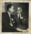 1958 Photo de presse Conseiller économique Dr. Charles Walker & W. McKerall O'Niell, La.