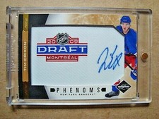 2011-12 Tim Erixon Limited Gold Spotlight Rookie Phenoms Autograph Patch RC /10