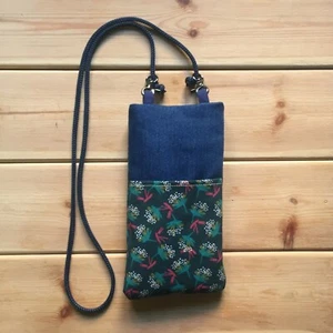 FOR ONEPLUS NORD / 3 / 8 / 9 HANDMADE PHONE CASE WITH LANYARD AND POCKET - Picture 1 of 5