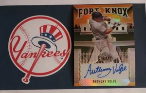 2023 BLATTMETALL ANTHONY VOLPE FORT KNOX Autogramm SELTEN ROOKIE JAHR RC Auto 7/10 - Bild 1 von 4