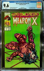 Marvel Comics Presents #75 - Wolverine (1991, Marvel) CGC 9.6 - Cert#4007870017 - Picture 1 of 2