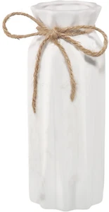 White Ceramic Vase-Flower Vase Dried Flower Vase for Modern Home Decor, Fit for - Picture 1 of 12
