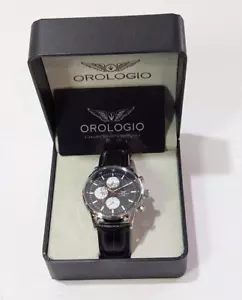 Orologio Navigare Swiss Men's Day Date Multi Function chronograph Watch NEW - Picture 1 of 10