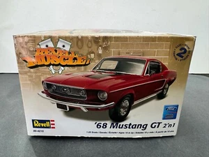 REVELL 85-4215 1968 BILL LAWTON 2N1 MUSTANG Model Car Mountain Kit 1/25 niob - Picture 1 of 3