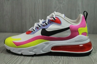 Nike Womens Air Max 270 React Multi-Color Running Shoes Size 8.5 CZ9351-100 - Image 1 of 4