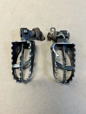 Yamaha Wr 250f 400f 426f 2001-2006 estriberas OEM reposapiés 1999-2003 Yamaha Yz 125 Foto 1 de 4