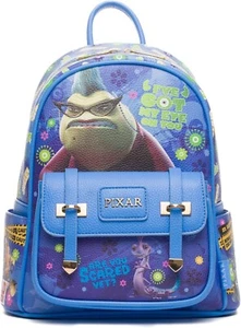 Mini zaino Disney Pixar Monsters Inc. Roz Got My Eye On You 11" in pelle vegana - Foto 1 di 9