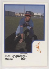 1986 ProCards Miami Marlins Bob Latmore