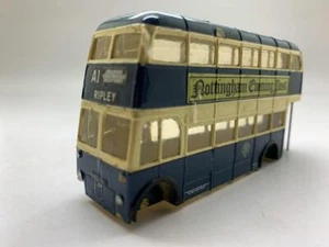 CORGI PRE PRODUCTION SOLIDO RESINA NOTTS & DERBY TRAZIONE CO CORPO TROLLEYBUS - Foto 1 di 10