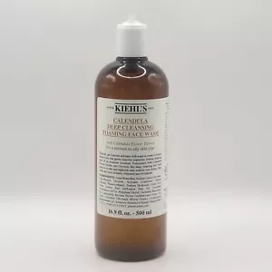 Kiehl's Calendula Deep Cleansing Foaming Face Wash 16.9 oz / 500mL *Broken Pump* - Picture 1 of 5