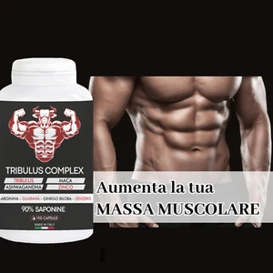 150 Capsule FORZA MASSA POTENZA DEI MUSCOLI + EREZIONE - Foto 1 di 6