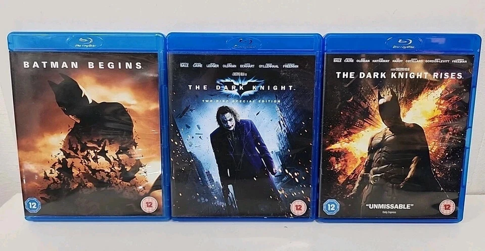 The Dark Knight Trilogy [Batman] [Blu-ray] [2005] [2013] - Image 1 of 1