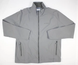 Columbia Jacket Men's XL Lightweight Track Full Zip Mock Neck XM6242 Gray - Picture 1 of 9