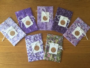 Handmade Pocket Tissue Holder Cover, Handmade, Purple Floral Lovely Little Gifts - Picture 1 of 16