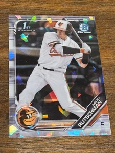 2019 Bowman Chrome Adley Rutschman First Atomic Refractor Orioles BDC-1 - Bild 1 von 2