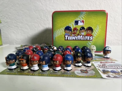 2014 Teenymates 31 Figures Set Batter MLB Series 1 Baseball Rare Glow & Brewers - Image 1 of 4