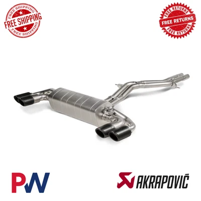 Escape trasero de titanio Akrapovic Evolution Line Cat para Porsche Cayenne 536 18-22 Foto 1 de 4