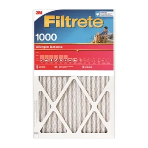 Filtrete 16 in. W X 25 in. H X 1 in. D 1000 MPR Pleated Allergen Air Filter 1 pk - Picture 1 of 5